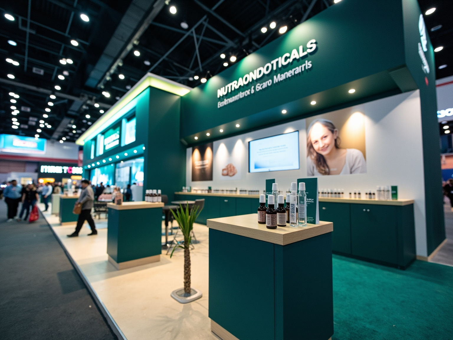 Wenzhou Junlang exhibition booth at an international trade show